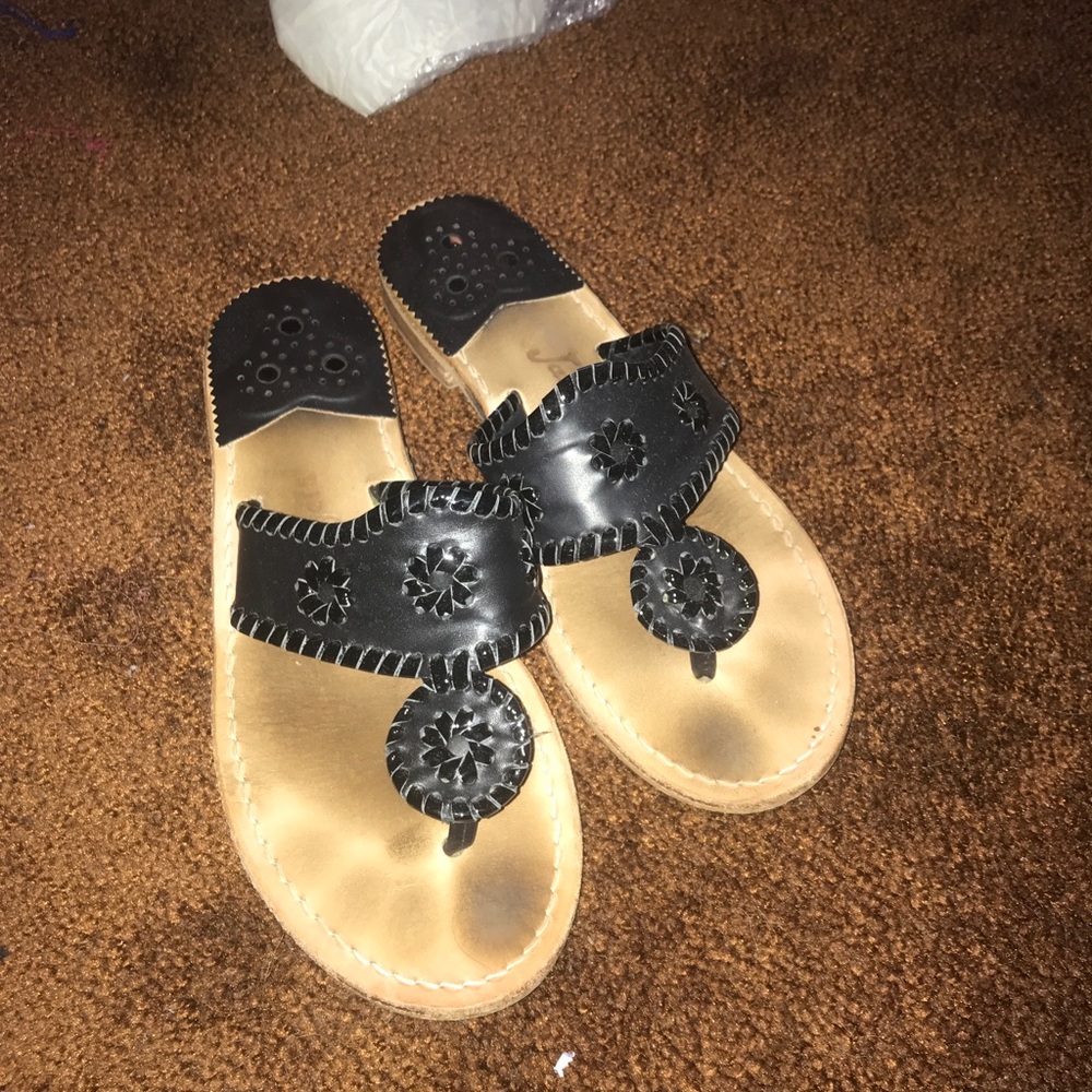 Black Palm Beach Jack Rogers